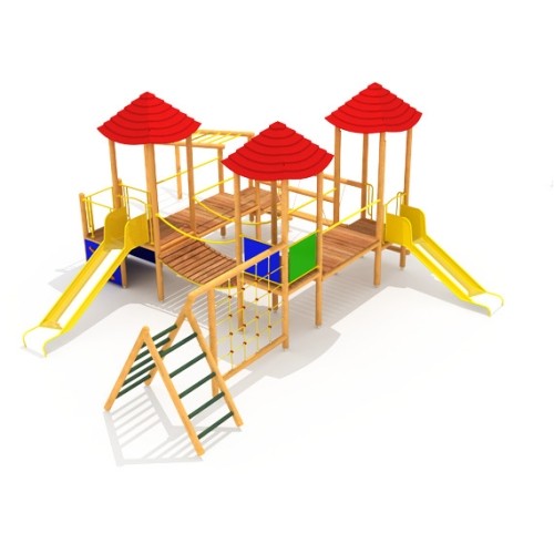 Wooden Kids Playground Model 0503E