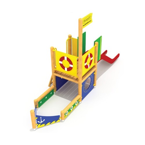 Wooden Kids Playground Ship 2