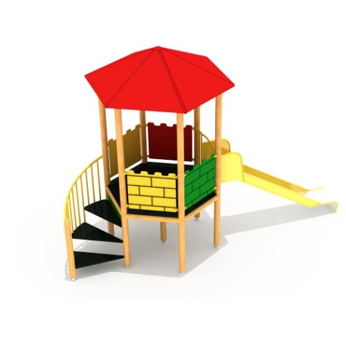 Wooden Kids Playground Model SB-0400