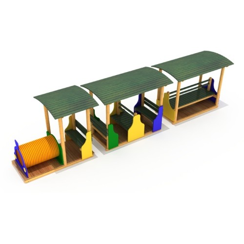 Wooden Kids Playground Model GT-4009