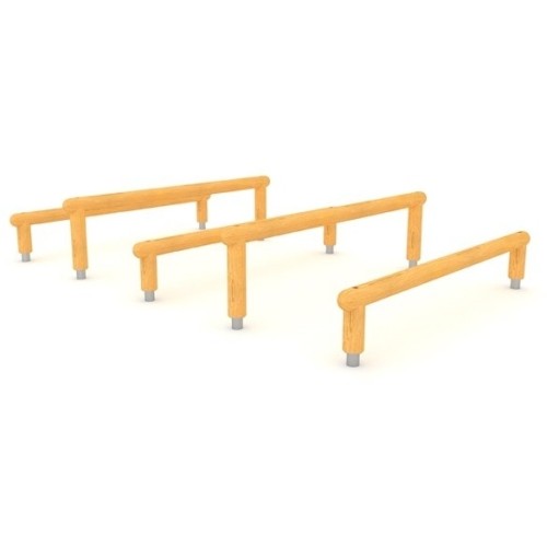 Wooden Balance Barriers Model GT-0035