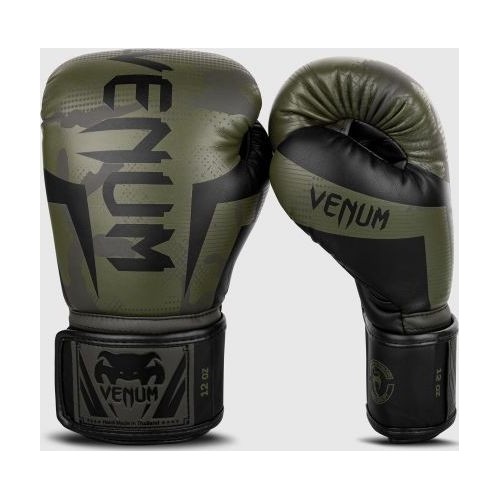 Rękawice bokserskie Venum Elite - zielone