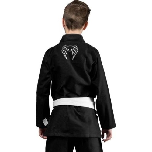 Venum Contender Kids BJJ Gi (Free white belt included) - Black