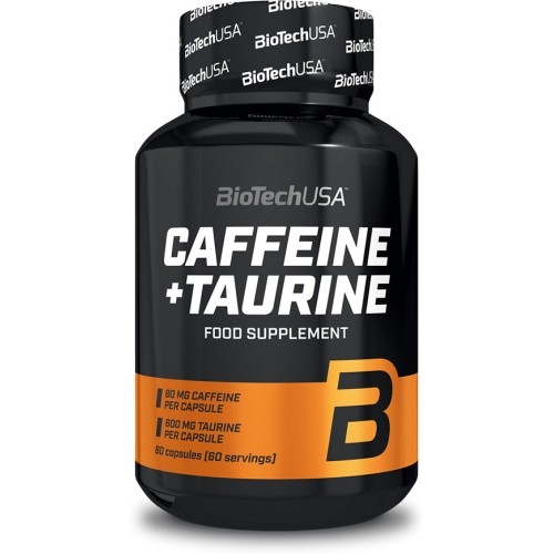 Biotech Caffeine + Taurine 60 caps.