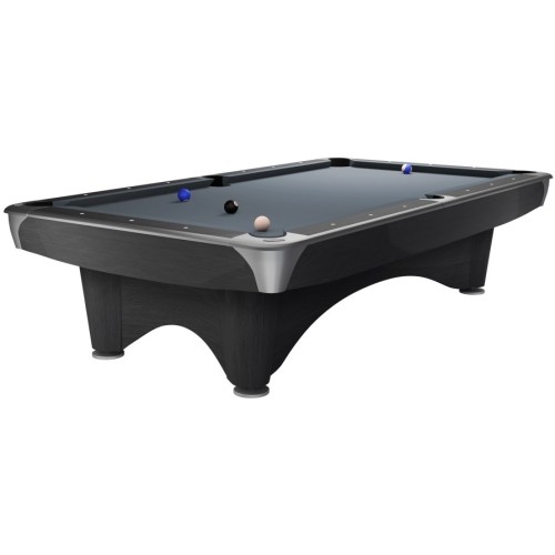 Billiard Table, Pool, Dynamic III, 9 ft., Grey, Simonis 760 blue green