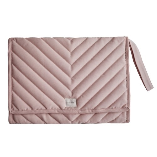 Portable Changing Pad Mushie Blush