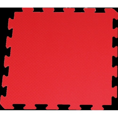 Puzzle Exercise Mat Yate, 50x50x1,5 cm - Red