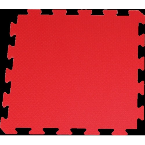 Sportowa podłoga Puzzle YATE, Czerwona, 50x50x1,5 cm 