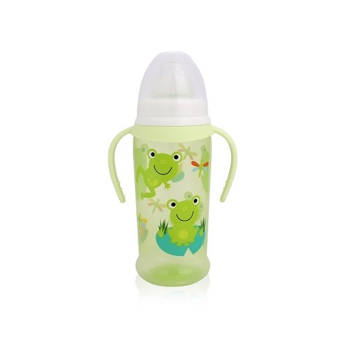 Sipper With Soft Spout And Two Handles Baby Care, 350 ml, Green