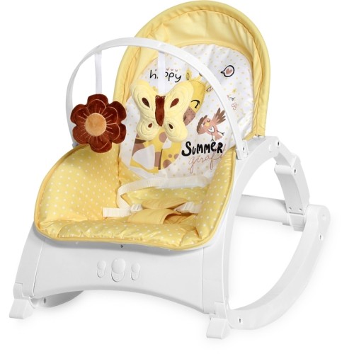 Baby Rocker Lorelli Enjoy Yellow Giraffe