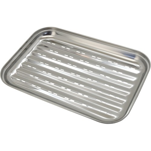 Stainless Steel Grill Tray Cattara, 34x24cm