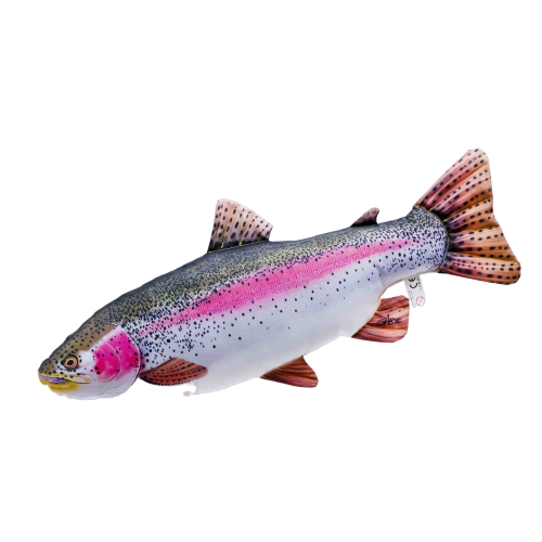 The Rainbow Trout Pillow (62 cm)