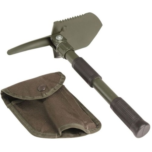 SMALL FOLDING SHOVEL WITH POUCH