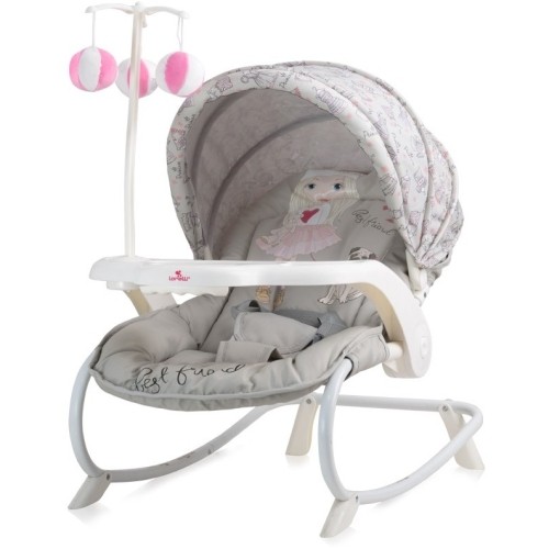 Baby Rocker Lorelli Dream Time Girl, Pink