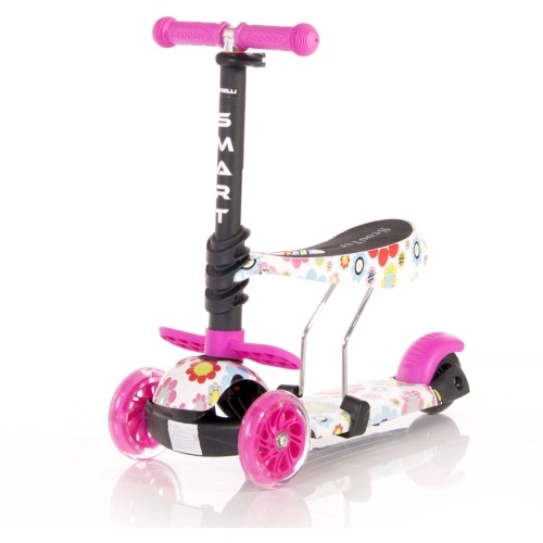 Scooter Lorelli Smart Pink Flowers