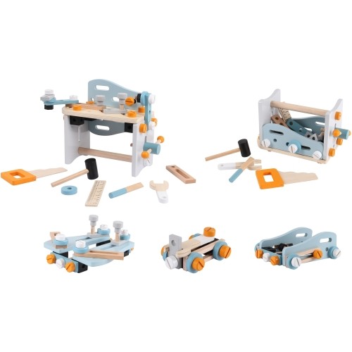 Wooden workshop EcoToys 2in1