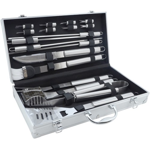 Barbecue Tools Set Cattara - 18pcs, Aluminium case