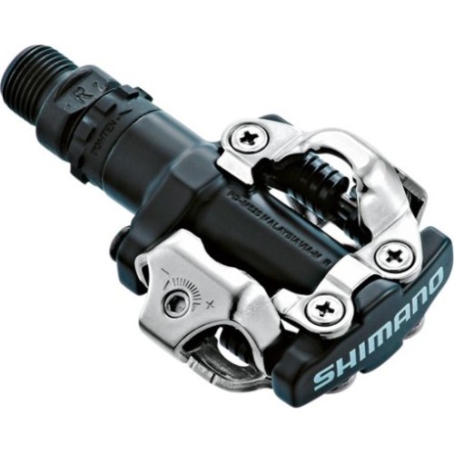 Pedały rowerowe Shimano PD-M520 SPD z zaczepami, SM-SH51, czarne