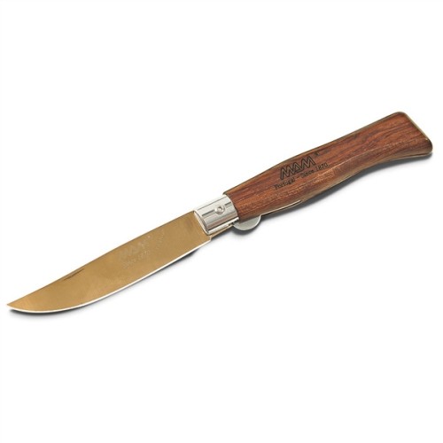 Titanium Folding Knife With Safety Lock MAM Douro 2084, Bubinga, 8.3cm