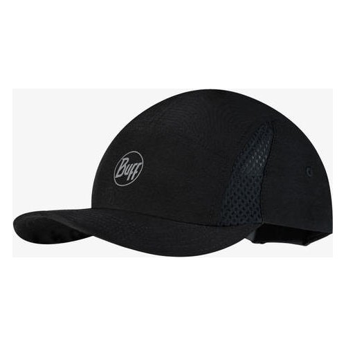 Cap Buff Panels Solid, Black