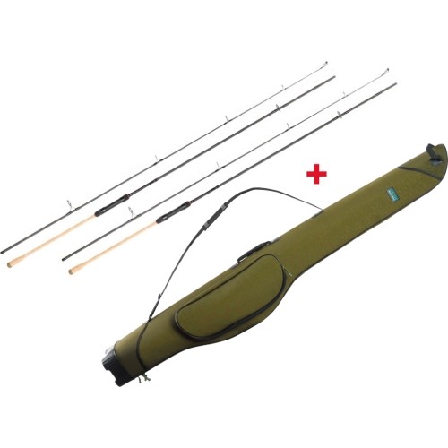 Carp Fishing Rods and Case Set ZFish Combo Sunfire Stalker, 3m/3LB, 2pcs