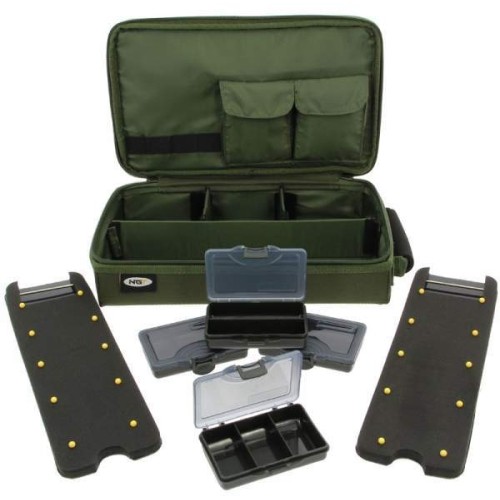 Bag and Box System NGT Complete Carp Rig 34x21x8cm