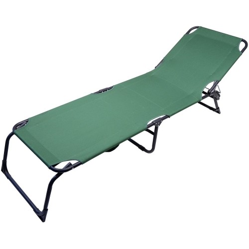 Foldable Camping Lounger Cattara Berlin - Green