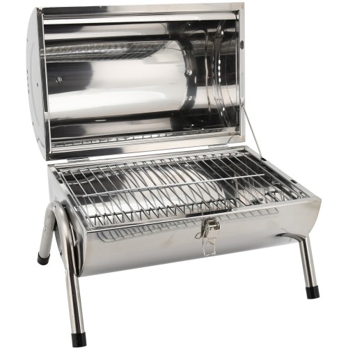 Podróżny turystyczny grill węglowy Cattara Double 2 x 38 cm