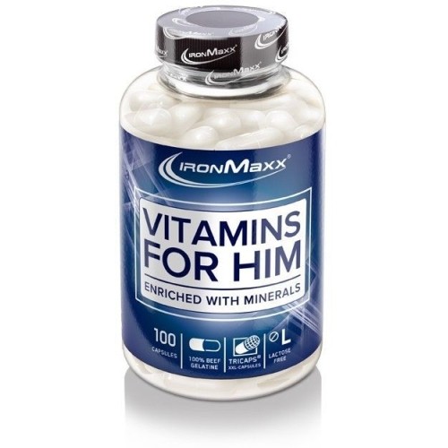 IronMaxx Vitamins For Him 100 kaps.