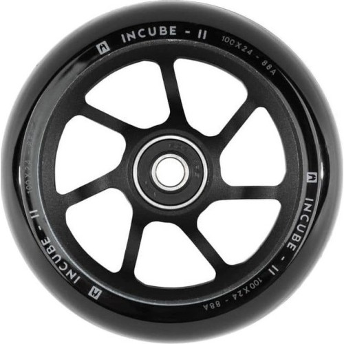 Scooter Wheels Ethic Incube V2, 100mm, Black