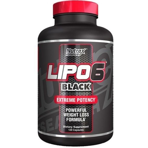 Nutrex Lipo 6 BLACK 120 caps.