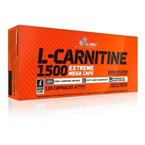 Olimp L-carnitine 1500 Extreme Mega Caps 120 caps.