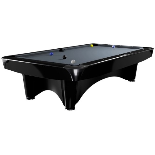 Pool Table Dynamic III - Shining Black, 9ft