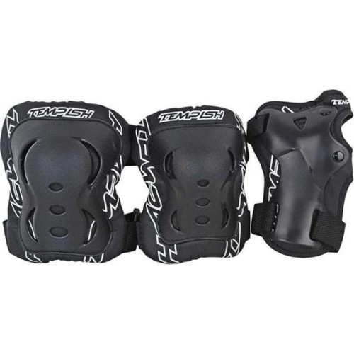 Tempish FID 3 set of protectors knees elbows wrists Black Size S