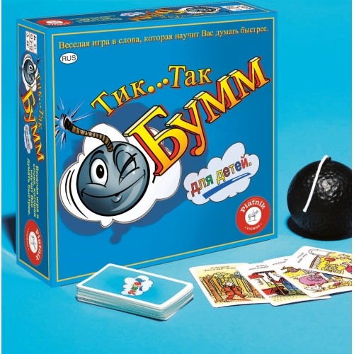 Board Game Piatnik Tik Tak Bumm Junior (Russian Language)