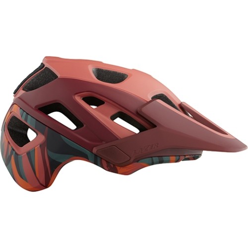 Kask rowerowy Lazer Jackal, rozmiar L, czerwony