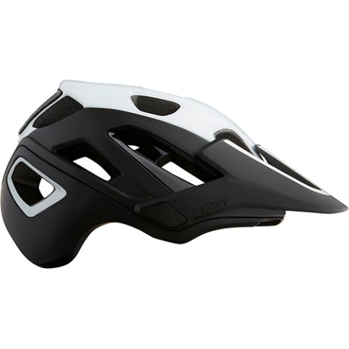 Kask rowerowy Lazer Jackal, rozmiar L, biały/czarny