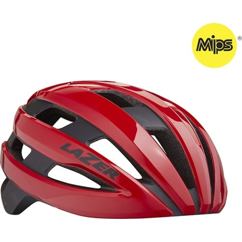 Kask kolarski Lazer Sphere Mips, rozmiar S, czerwony