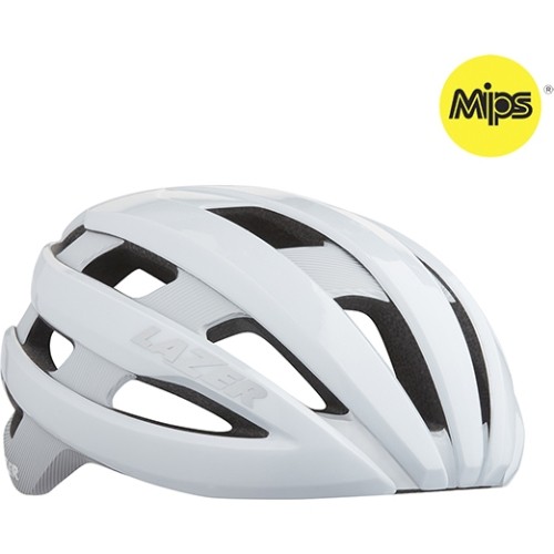 Kask kolarski Lazer Sphere Mips, rozmiar S, biały