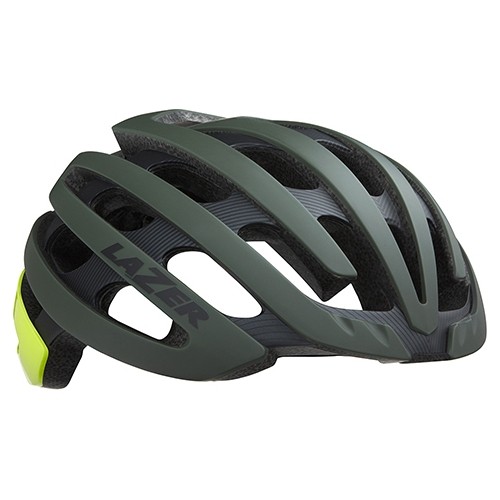 Kask rowerowy Lazer Z1 Ce, rozmiar S, zielony/żółty matowy