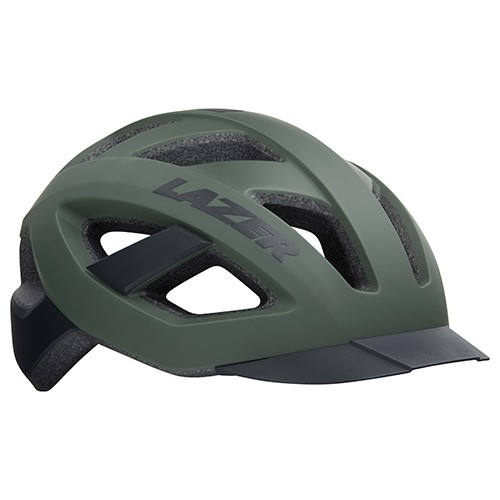 Kask rowerowy Lazer Cameleon, rozmiar S, ciemnozielony matowy