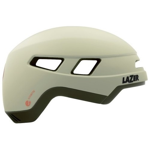 Kask rowerowy Lazer Urbanize, rozmiar M, beżowy, z lampkami ledowymi