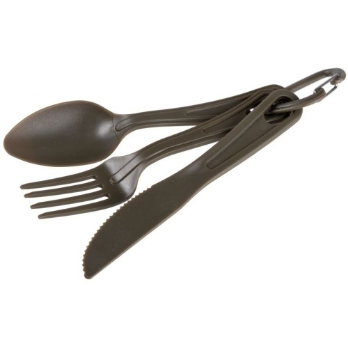 US OD POLYCARBONATE 3-PCS. EATING UTENSIL