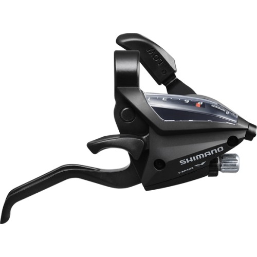 Shimano Altus EF500, 8-biegowa, prawa, rowerowa dźwignia hamulca/przerzutki