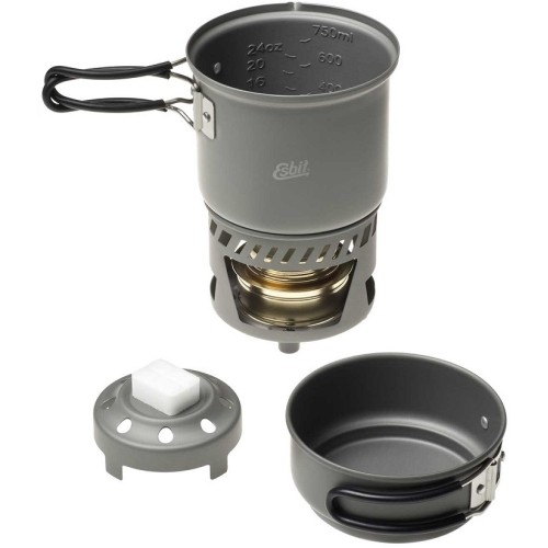 Camping Cookware Set w/ Two Stoves Esbit ES1104