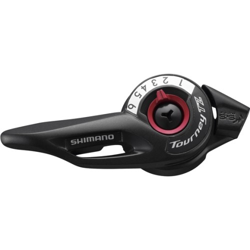 Shift Lever Shimano 6s Thumb SL-TZ500-6R Tourney TZ, 2050mm, Right 