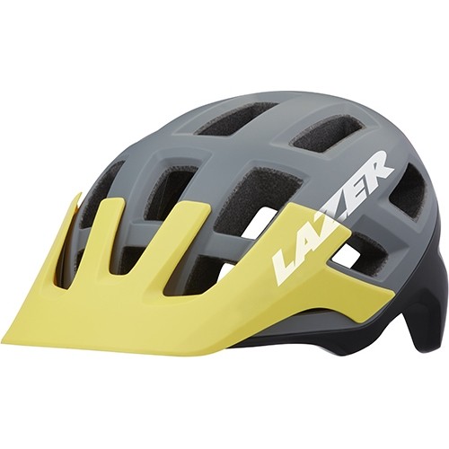 Cycling Helmet Lazer Coyote, Size S, Grey/Yellow Matt