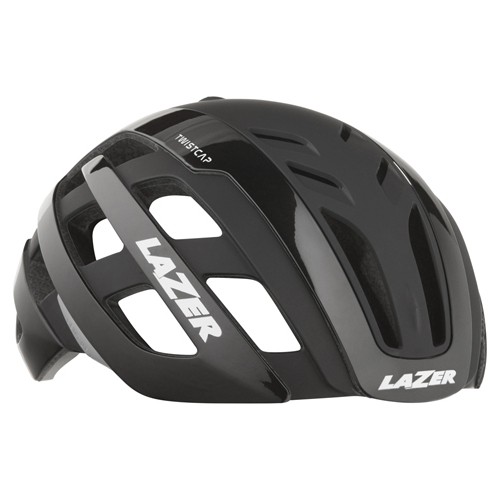 Kask rowerowy Lazer Century, rozmiar M, czarny mat, z lampką Led