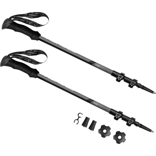 Trekking Poles Spokey Zion, Grey-Black