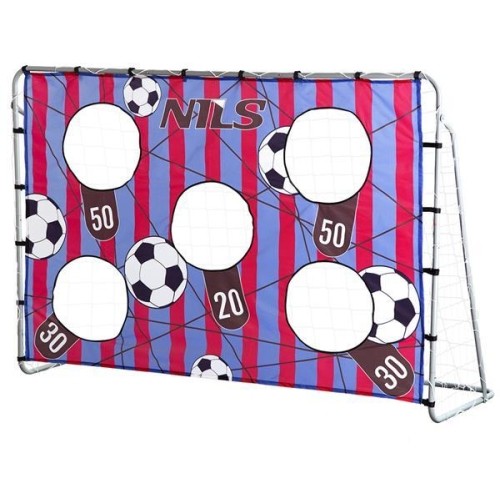 NT7788 2in1 SOCCER GOAL WITH NET AND TARGET PANEL NILS